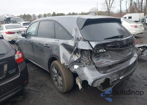 2020 Acura Mdx Technology A-Spec Packages из США, поврежденный, VIN 5J8YD4H06LL018672